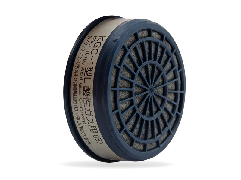 興研 KGC-1型L酸性氣體(B)濾毒盒 日本KOKEN原裝進口