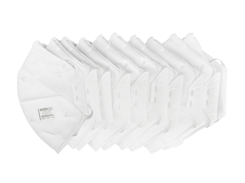 日本重松制作所DD02 N95級別防粉塵霧霾口罩顆粒物花粉飛沫無閥(圖4) 日本重松制作所DD02 N95級別防粉塵霧霾口罩顆粒物花粉飛沫無閥(圖4)