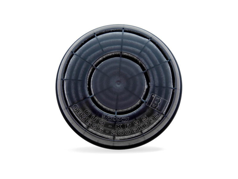 SHIGEMATSU/重松制作所CU2-KP95防粉塵濾盒電焊工業(yè)防護煤礦打磨