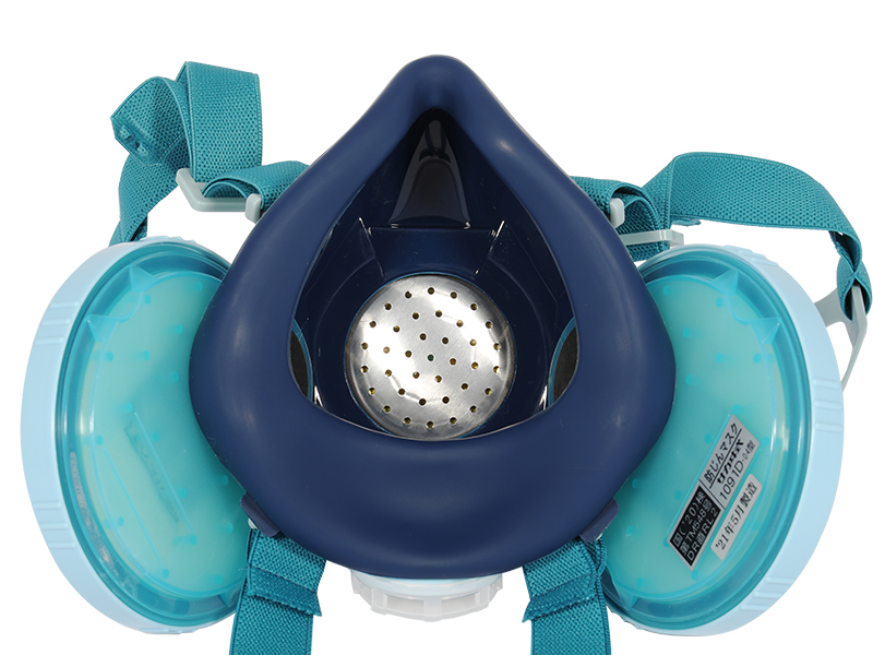 KOKEN/興研進口1091D-04防塵面具雙濾棉濾芯焊接礦業(yè)視野廣輕便(圖3)